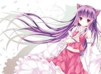 乐园的巫女 红白 动漫 猫耳