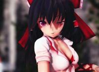 【东方mmd】私服霊梦『burning』