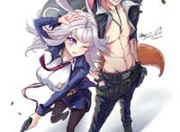 #zootopia#nike#judy#疯狂动物城#插画#手绘#同人#二次元