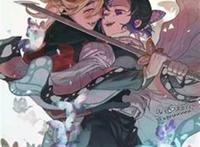 忍  童磨  蝴蝶忍 画师:西域儿 