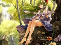 东风谷早苗(东方图集)