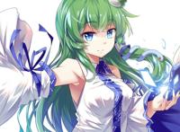 东风谷早苗 美图壁纸