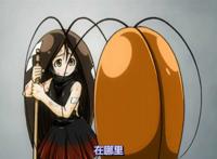 动漫蟑螂娘化美少女