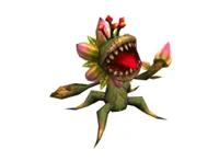 食人花吃了红鞋子的狐狸gif