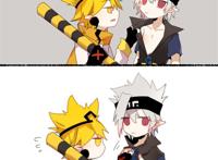 凹凸世界格瑞×金在床上开车R18本子