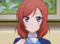 cos假发 love live cos西木野真姬 西瓜红co