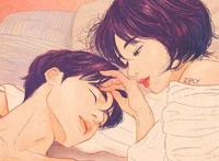 人气韩国插画师zipcy,画出女生充满遐想的情侣日常