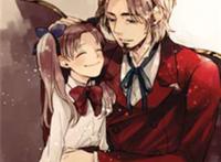 远坂时臣跟远坂凛父女在一起的场景