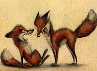 插画家skia deviantart——幽默,诙谐,坏男孩式小狐狸