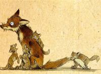 插画家skia deviantart——幽默,诙谐,坏男孩式小狐狸