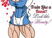 迪士尼公主肌肉膨胀变肌肉女感觉有点hold不住!