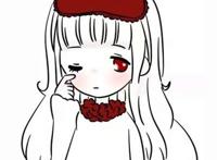 动漫女生黑暗系病娇头像 污界小仙女