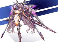 长筒袜/机械娘/minamon/乳沟/剑