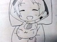 饭团君的画 娘口太可爱啦,忍不住想抱着他