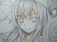 马克笔 彩铅(普娘)