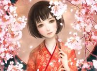 短发娘 二次元 女生 卡通 短发 菇凉 动漫