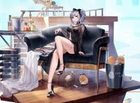 碧蓝航线撒丁帝国泳装皮肤国服魔改