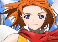 这个是女主,鸨羽舞衣