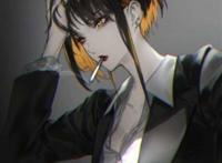 高冷禁欲系女头像动漫