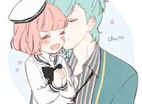 美风蓝七海春歌情头