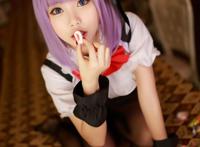 爱吃点心的黑丝小姐姐!粗点心战争 枝垂萤 cos