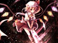 红魔馆的吸血鬼 二小姐芙兰朵露手机壁纸