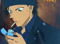 名柯:赤井秀一的不同画风,卡通版呆萌,娘化的秀一最