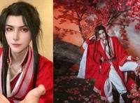 四个角色cos，花城，谢怜，小舞和美杜莎