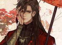 天官赐福高清壁纸:花城一手遮着异瞳的样子,真的太帅气了!