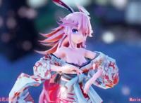 【崩坏3mmd】桃花旗袍,原谅我渣渣的渲染!