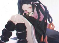 祢豆子和炭治郎壁纸