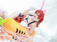 王者荣耀 花木兰cos 兔女郎