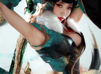 王者荣耀 花木兰cos 超飒麒麟志