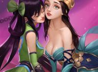 王者荣耀百合同人图展示