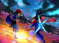 神奇宝贝腐漫之甲贺忍蛙攻小智受