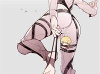 捆绑束缚阿尼·利昂纳德爱尔敏进击的巨人