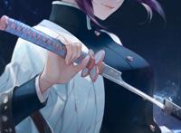 鬼灭之刃# 蝴蝶忍 p站画师:anke