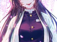 鬼灭之刃同人图 蝴蝶忍 弥豆子 