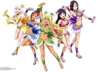 流汗吧!健身少女