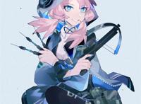 明日方舟 蓝毒 乐乎画师:yujifantasia