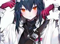 《明日方舟》的竖版插画头像