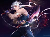 鬼灭之刃 宇髄天元 音柱 绘师:callarin(p id=14868720) 