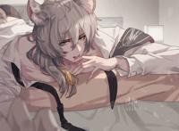 银灰_明日方舟银灰绘画作品