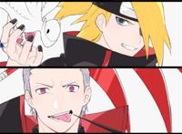 迪达拉 赤砂之蝎 飞段 角都