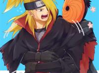 迪达拉 宇智波带土 迪达拉 宇智波带土