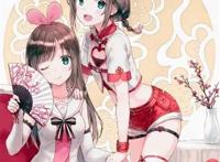 四号机(右)与原版爱酱(左)的官方合照图