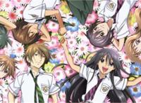 一张sa特优生的图片!七个人同时躺在花海里