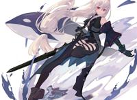 【精选】明日方舟斯卡蒂高清p站美图&插画