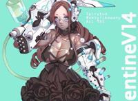 插画!机械 性感女孩