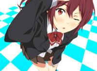 男子游泳部 松冈江 马尾 动漫少女